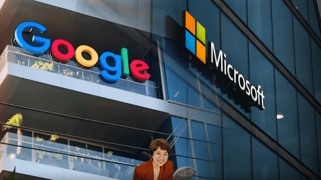 Microsoft and Google