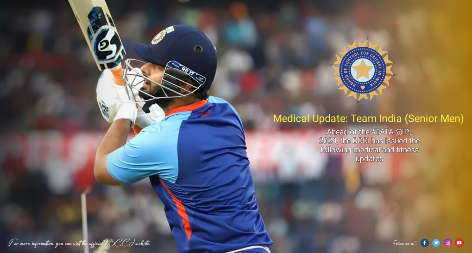 Team india cricket fitness update: pant returns, bumrah and krishna nearing full recovery, rahul and iyer back in nets, shami out for ipl 2024