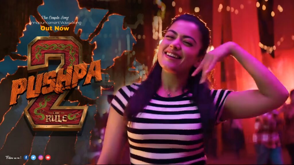 Rashmika Mandanna Teases New Dance Step in Pushpa 2 Song