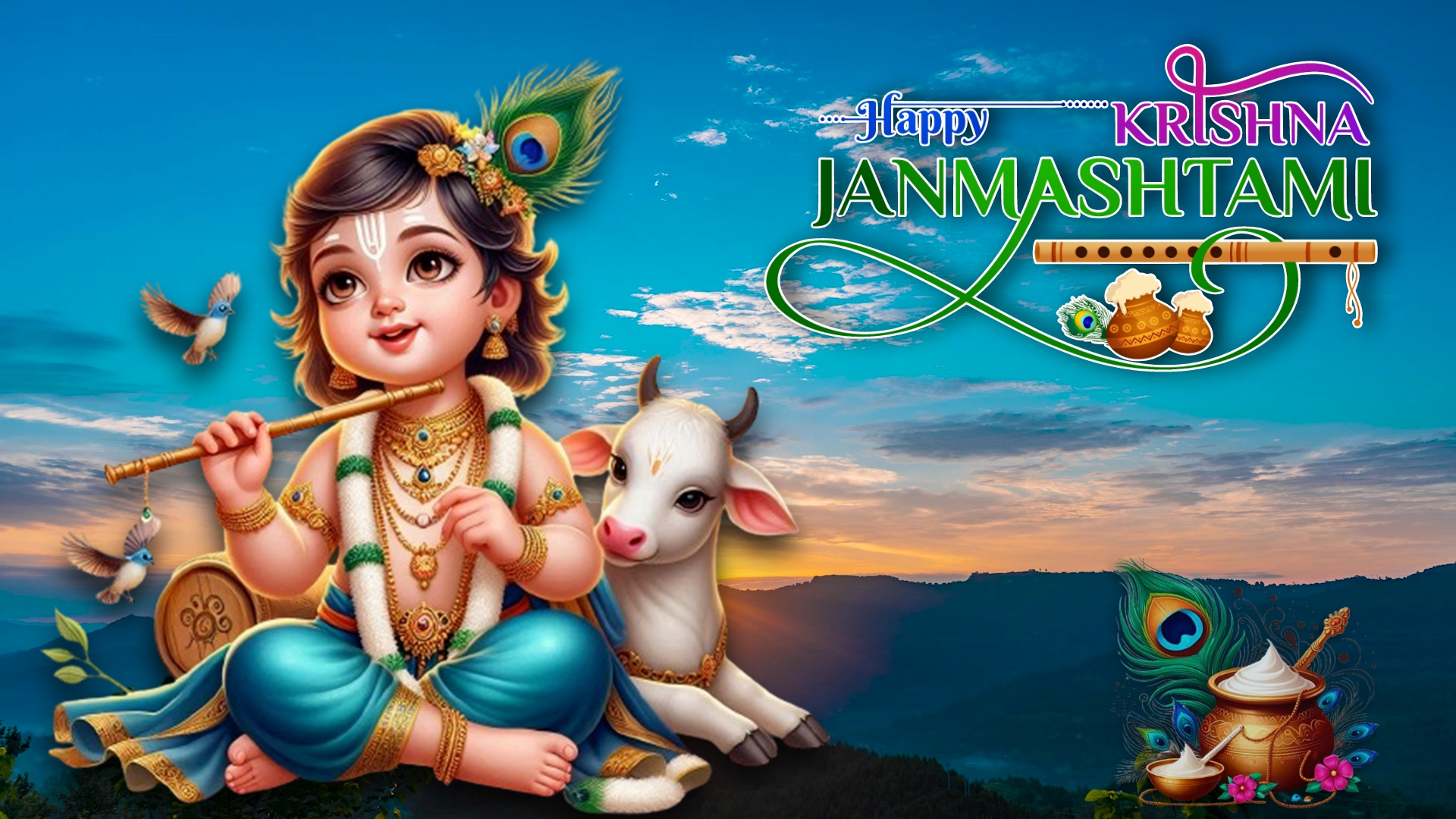 Happy Krishna Janmashtami 2024