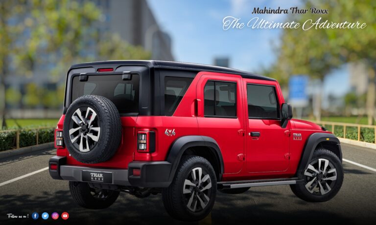 Discover the Mahindra Thar Roxx: Ultimate Off-Road SUV for Adventure Seekers
