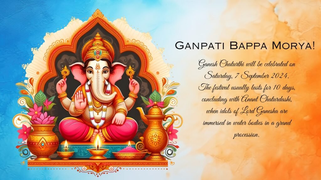 Ganesh chaturthi celebration