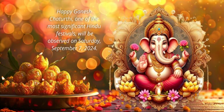 Ganesh Chaturthi 2024: celebrated Hindu festival